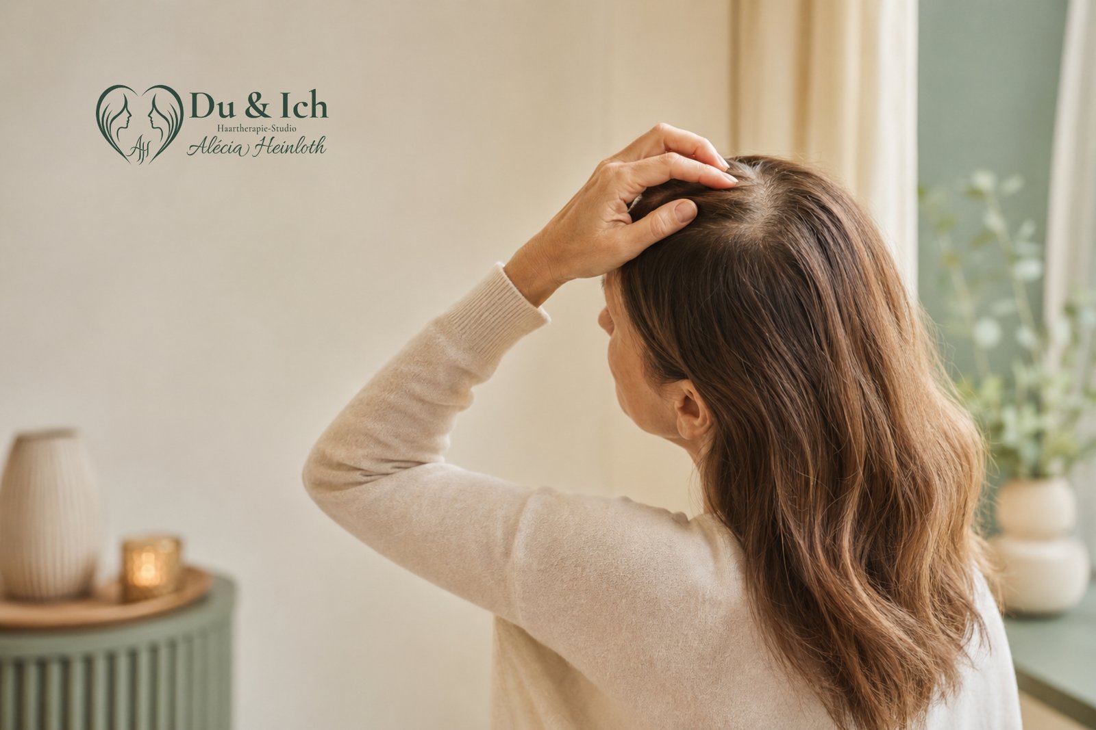 Frau - Haarausfall bei Frauen - Haartherapie-studio in Nürnberg - Du & Ich