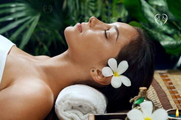 Sanfte Haarwäsche während einer Head-Spa-Anwendung - Head Spa in Nürnberg - Du & Ich Haartherapie-Studio